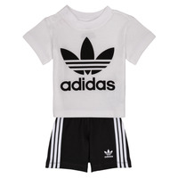 Abbigliamento Unisex bambino Completo adidas Originals CAROLINE Bianco / Nero