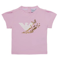 Abbigliamento Bambina T-shirt maniche corte Emporio Armani Adrian Rosa