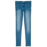 Abbigliamento Bambina Jeans slim Name it NKF POLLY DNMTASIS Blu