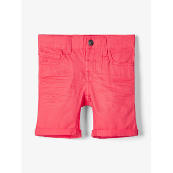 Abbigliamento Bambino Shorts / Bermuda Name it NMMSOFUS TWIISKA Rosso
