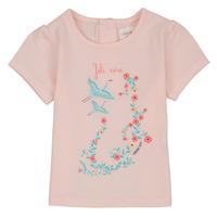 Abbigliamento Bambina T-shirt maniche corte Carrément Beau NOLAN Rosa