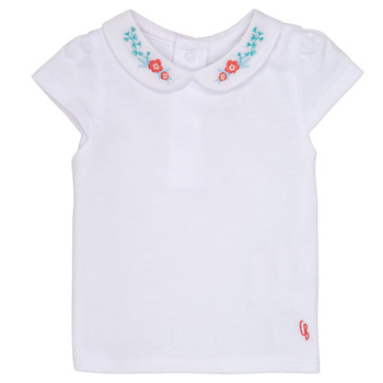 Abbigliamento Bambina T-shirt maniche corte Carrément Beau MAYVE Bianco