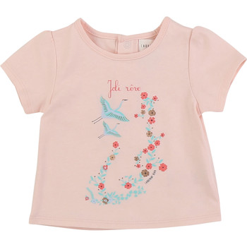 Abbigliamento Bambina T-shirt maniche corte Carrément Beau JUSTINE Rosa