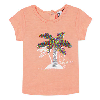 Abbigliamento Bambina T-shirt maniche corte 3 Pommes EMMA Arancio