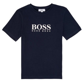 Abbigliamento Bambino T-shirt maniche corte BOSS PILIO Blu