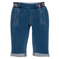 Abbigliamento Bambino Pantaloni 5 tasche Timberland VALENTIN Blu