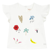 Abbigliamento Bambina T-shirt maniche corte Catimini NADEGE Bianco