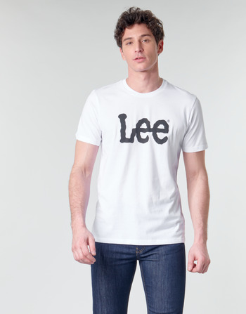 Lee LOGO TEE SHIRT Bianco