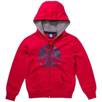 Abbigliamento Unisex bambino Felpe North Sails Felpa Junior Full Zip Sweater Rosso