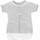 Abbigliamento Unisex bambino Completo Babidu 432-GRIS-BCO Multicolore