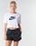 Abbigliamento Donna T-shirt maniche corte Nike W NSW TEE ESSNTL CRP ICN FTR Bianco / Nero