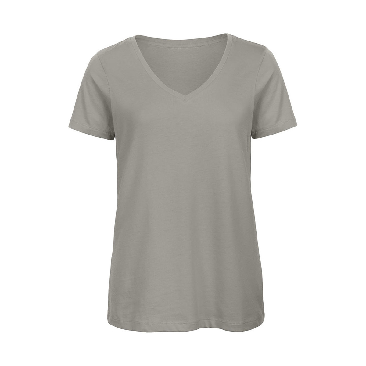 Abbigliamento Donna T-shirts a maniche lunghe B And C Organic Grigio