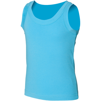 Abbigliamento Unisex bambino Top / T-shirt senza maniche Skinni Fit SM016 Blu