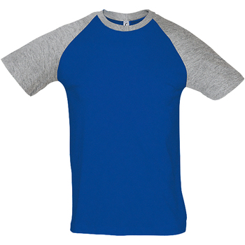 Abbigliamento Uomo T-shirt maniche corte Sols 11190 Blu