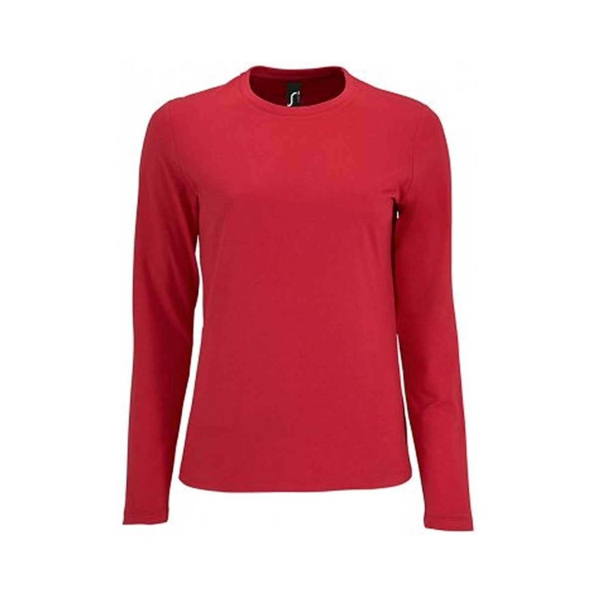 Abbigliamento Donna T-shirts a maniche lunghe Sols Imperial Rosso