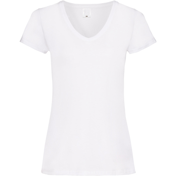 Abbigliamento Donna T-shirt maniche corte Universal Textiles Value Bianco