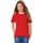Abbigliamento Unisex bambino T-shirt maniche corte B And C Exact 190 Rosso