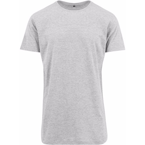 Abbigliamento Uomo T-shirts a maniche lunghe Build Your Brand Shaped Grigio