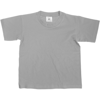 Abbigliamento Unisex bambino T-shirt maniche corte B And C TK300 Grigio
