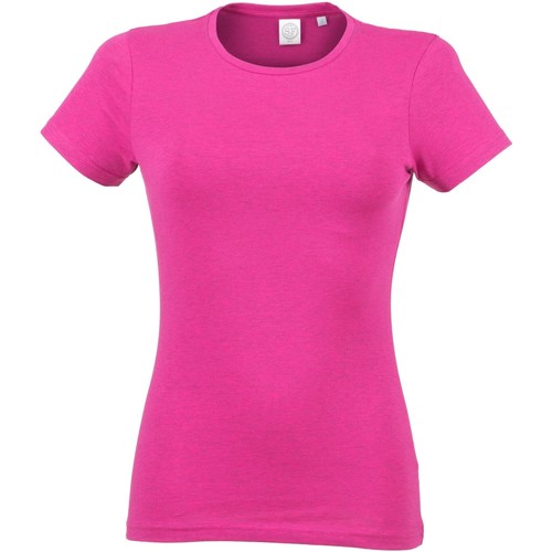 Abbigliamento Donna T-shirt maniche corte Skinni Fit SK121 Rosso
