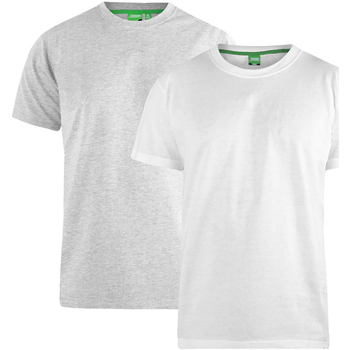 Abbigliamento Uomo T-shirts a maniche lunghe Duke Fenton Bianco