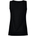 Abbigliamento Donna Top / T-shirt senza maniche Universal Textiles Fitted Nero