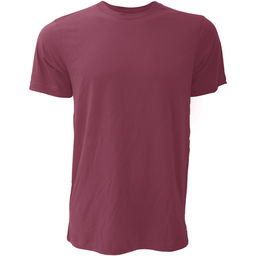 Abbigliamento Uomo T-shirt maniche corte Bella + Canvas CA3001 Rosso
