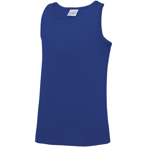 Abbigliamento Unisex bambino Top / T-shirt senza maniche Awdis JC07J Blu