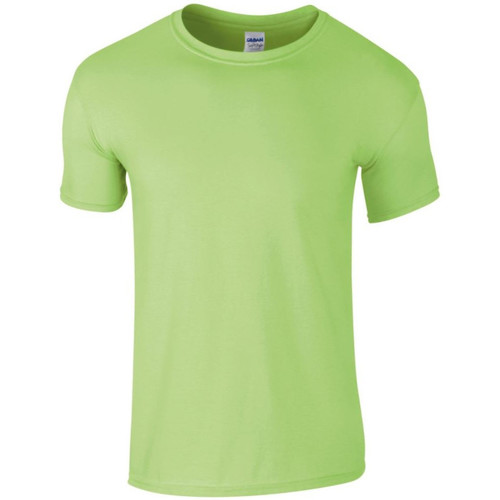 Abbigliamento Uomo T-shirts a maniche lunghe Gildan SoftStyle Verde