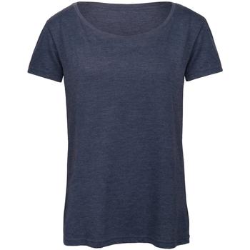 Abbigliamento Donna T-shirt maniche corte B And C TW056 Blu