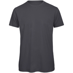 Abbigliamento Uomo T-shirts a maniche lunghe B And C TM042 Grigio