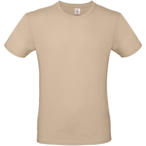 Abbigliamento Uomo T-shirts a maniche lunghe B And C TU01T Beige