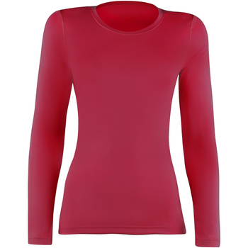 Abbigliamento Donna T-shirts a maniche lunghe Rhino  Rosso