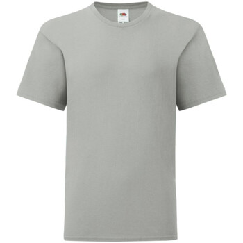Abbigliamento Unisex bambino T-shirt maniche corte Fruit Of The Loom 61023 Grigio