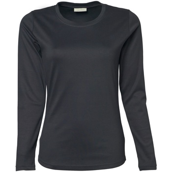 Abbigliamento Donna T-shirts a maniche lunghe Tee Jays TJ590 Grigio