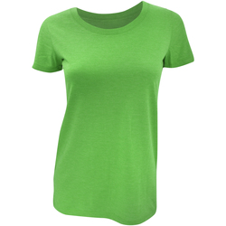 Abbigliamento Donna T-shirts a maniche lunghe Bella + Canvas BE8413 Verde