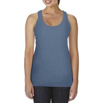 Abbigliamento Donna Top / T-shirt senza maniche Comfort Colors Racerback Blu