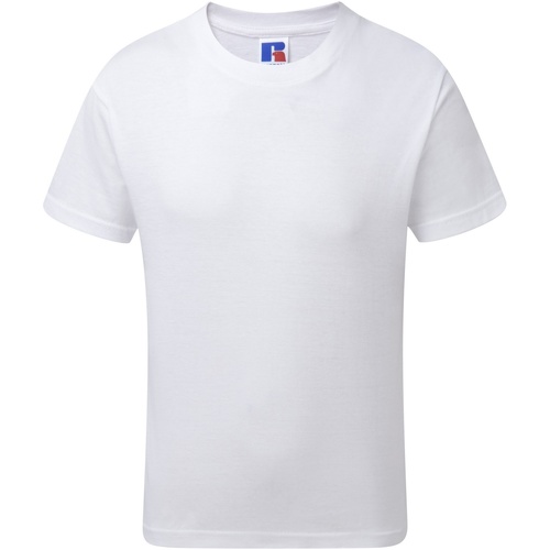 Abbigliamento Unisex bambino T-shirt maniche corte Jerzees Schoolgear J155B Bianco