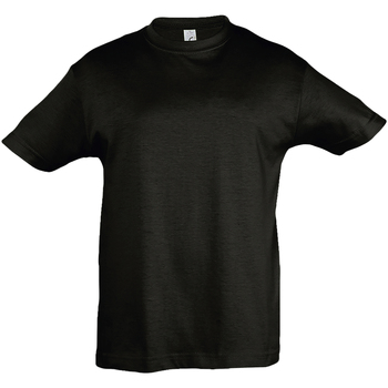 Abbigliamento Unisex bambino T-shirt maniche corte Sols 11970 Nero