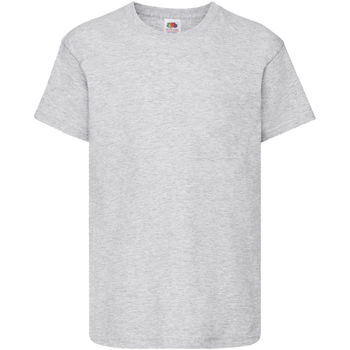 Abbigliamento Unisex bambino T-shirt maniche corte Fruit Of The Loom 61019 Grigio