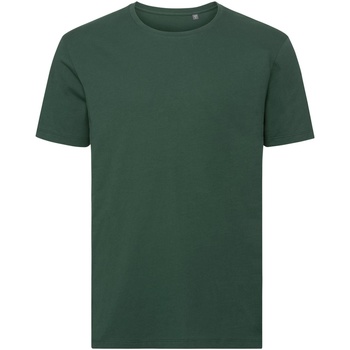Abbigliamento Uomo T-shirts a maniche lunghe Russell R108M Verde