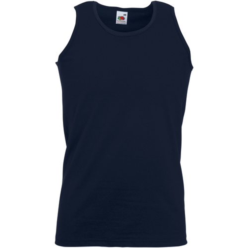 Abbigliamento Uomo Top / T-shirt senza maniche Fruit Of The Loom 61098 Blu