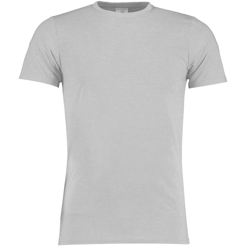 Abbigliamento Uomo T-shirts a maniche lunghe Kustom Kit KK504 Grigio