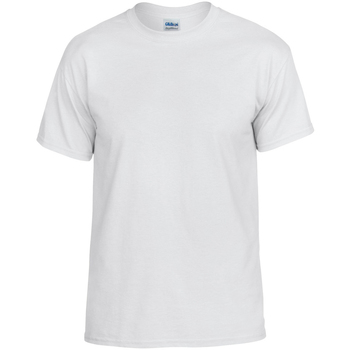 Abbigliamento Uomo T-shirt maniche corte Gildan DryBlend Bianco