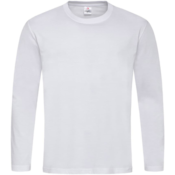 Abbigliamento Uomo T-shirts a maniche lunghe Stedman AB277 Bianco