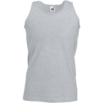 Abbigliamento Uomo Top / T-shirt senza maniche Fruit Of The Loom 61098 Grigio