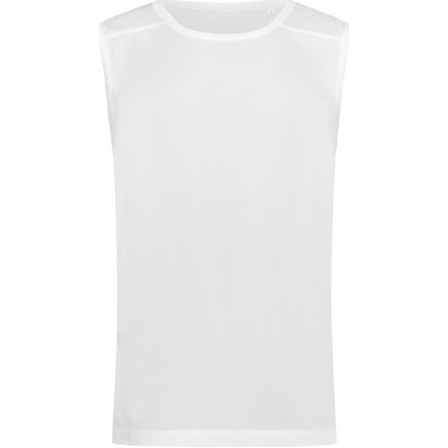 Abbigliamento Uomo Top / T-shirt senza maniche Stedman AB345 Bianco