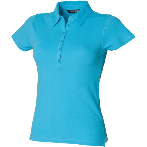 Abbigliamento Donna T-shirt & Polo Skinni Fit SK042 Blu