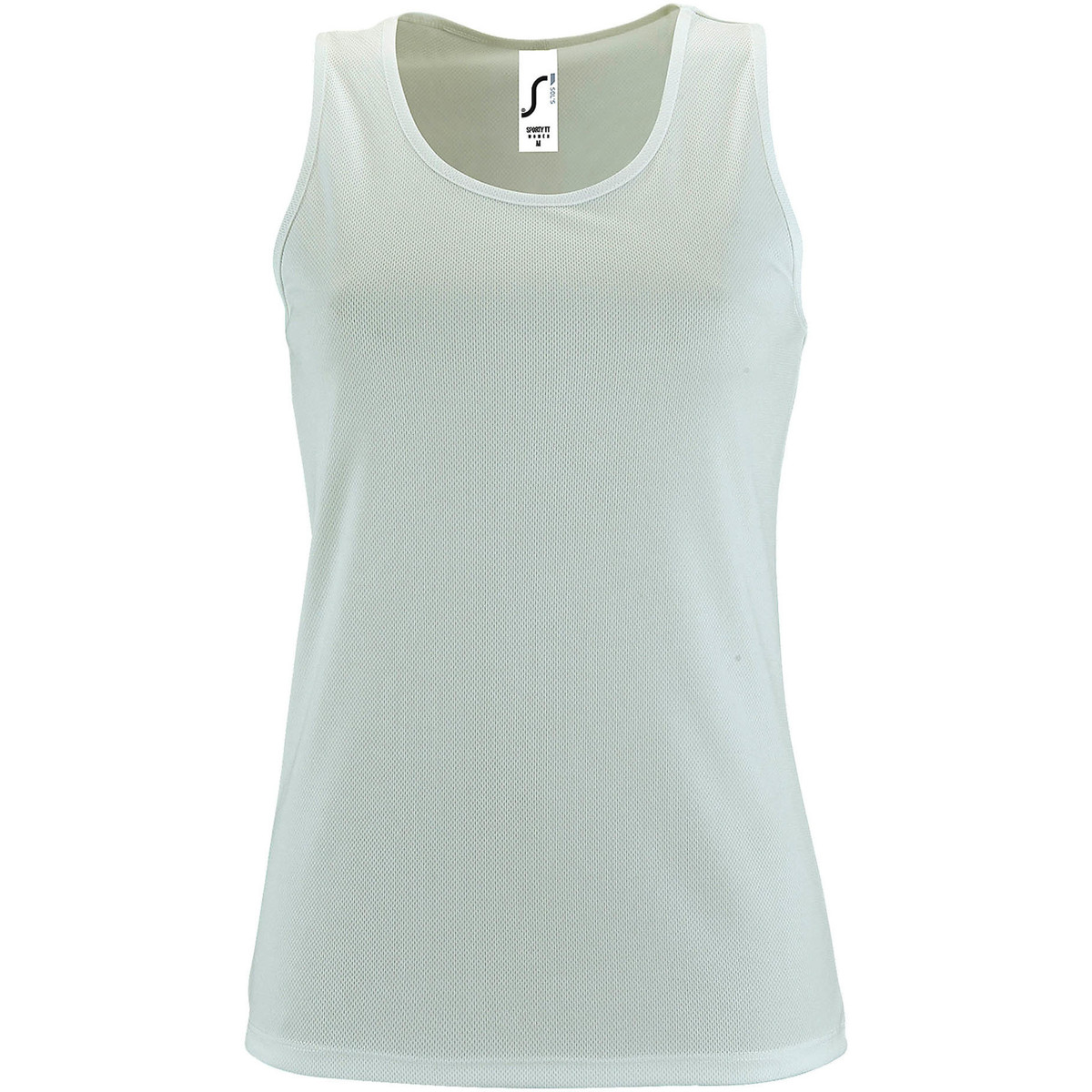 Abbigliamento Donna Top / T-shirt senza maniche Sols 2117 Bianco