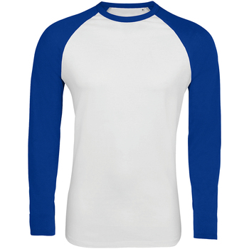 Abbigliamento Uomo T-shirts a maniche lunghe Sols 02942 Bianco